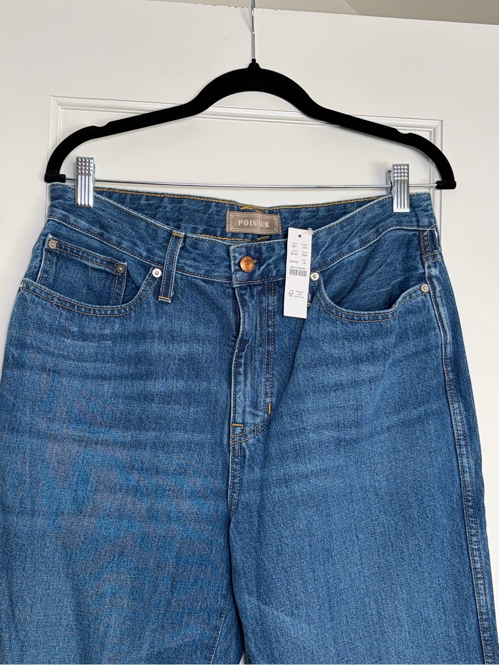 NWT J.Crew Limited-Edition Point Sur Nipped Straight Jean in Rodeo Wash (28) - Picture 3 of 5